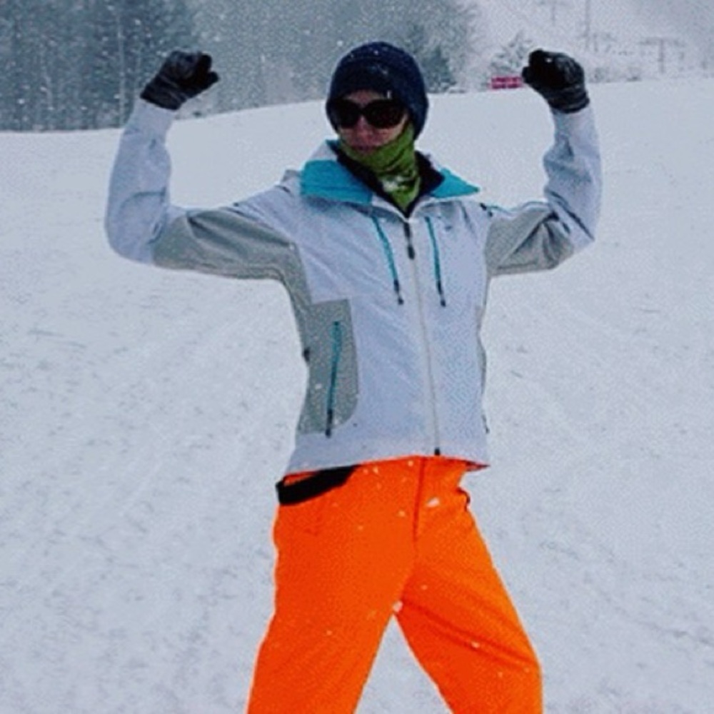 Patagonia Ski Jacket Shell arctic white mint coat